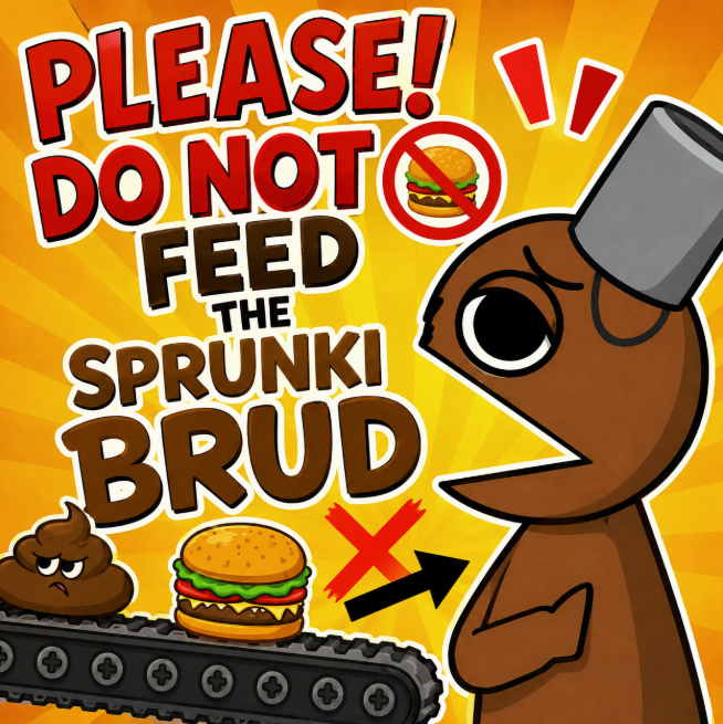 Please Do Not Feed The Sprunki Brud