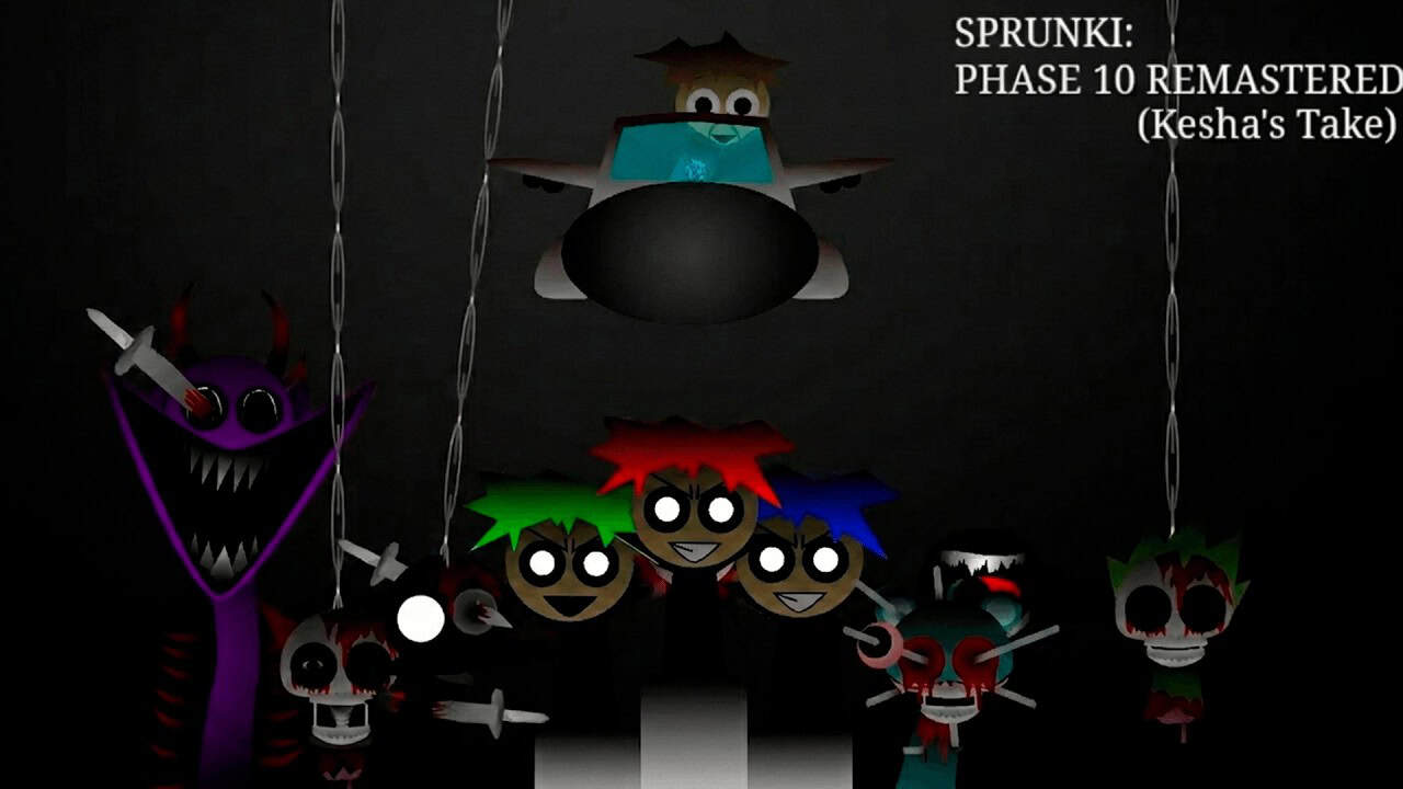 Sprunki Phase 10 Remastered Keshas Take